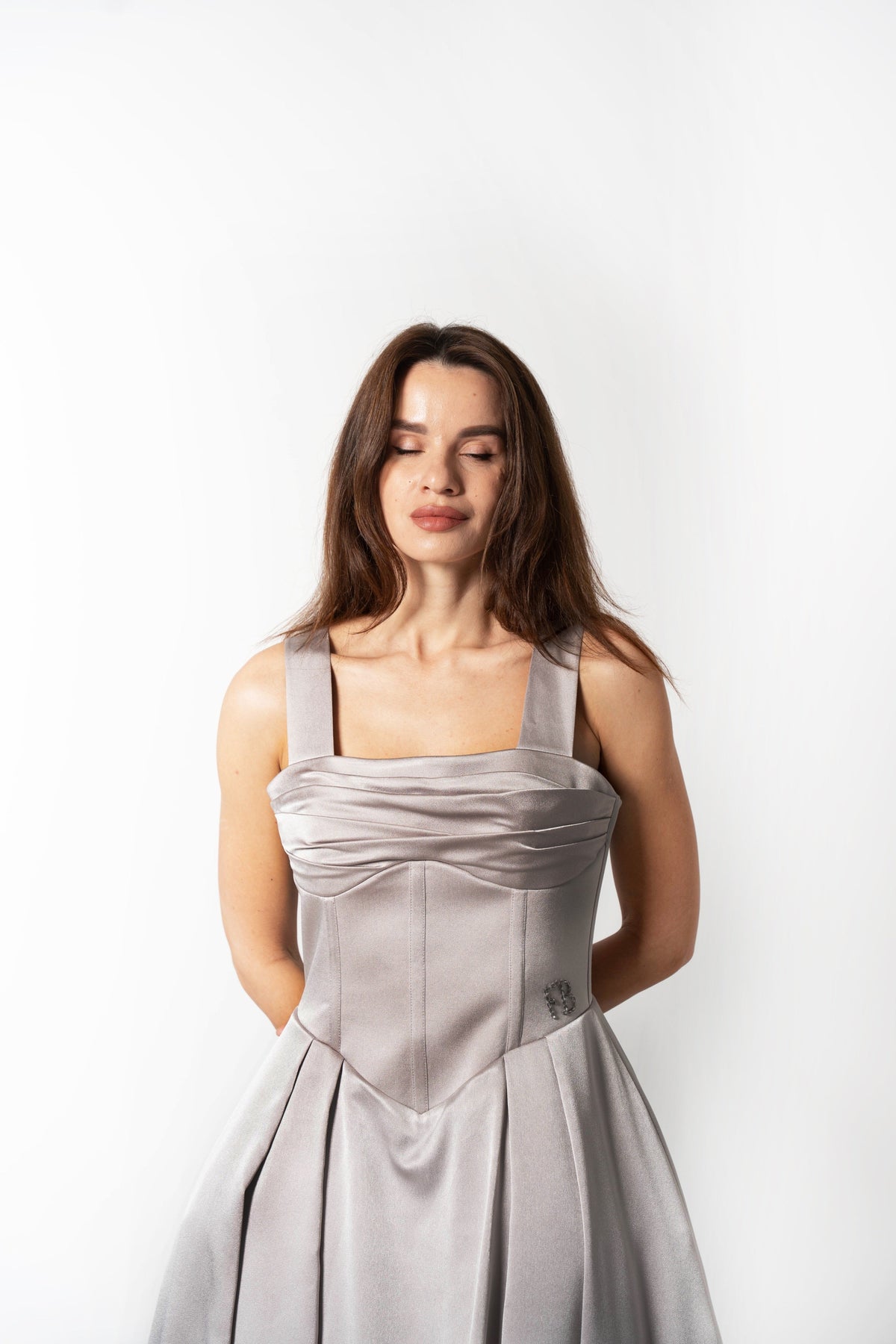 THE DUNIA CORSETED ROBE