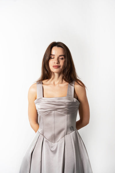 THE DUNIA CORSETED ROBE