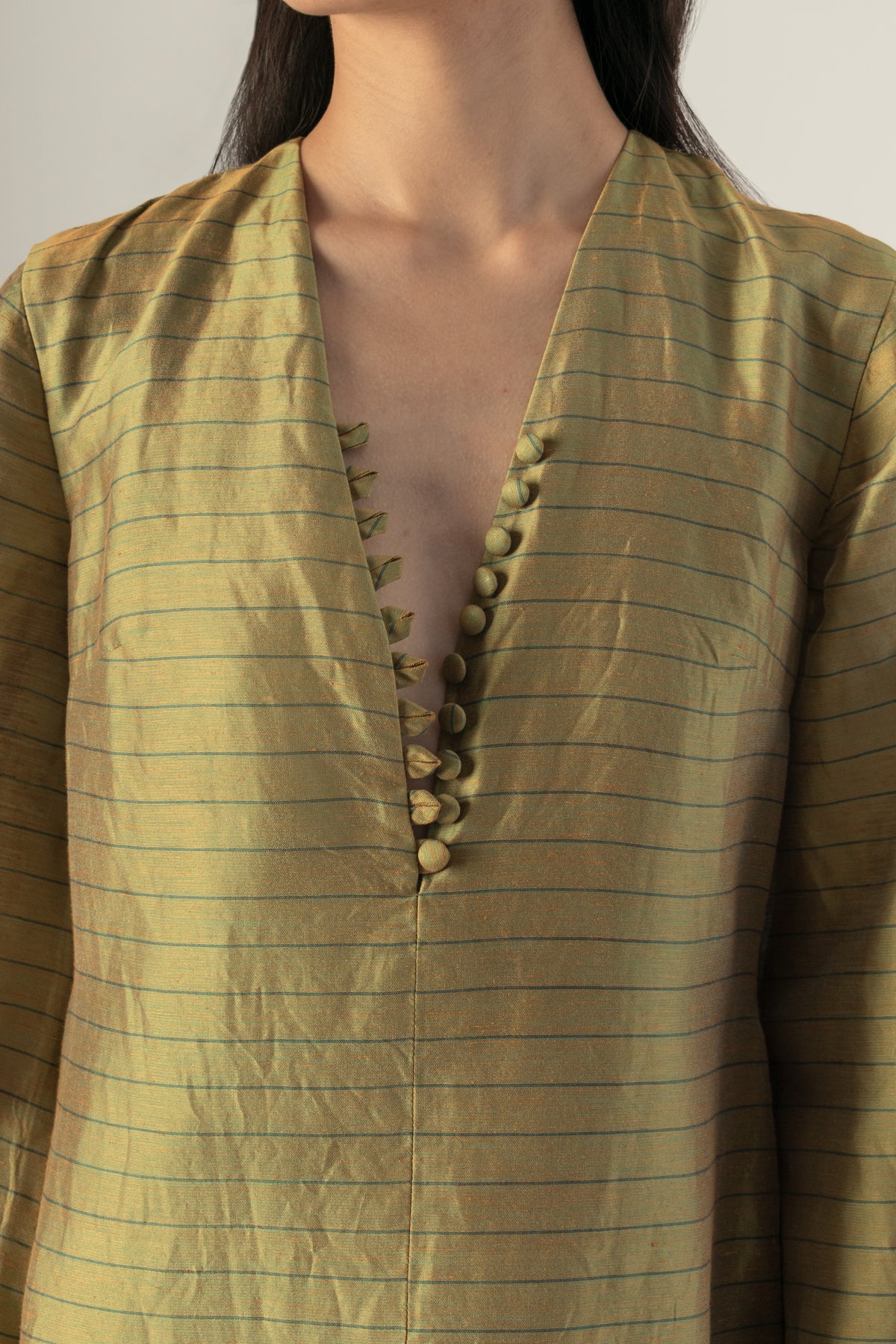 DUNIA STRIPPED DRESS