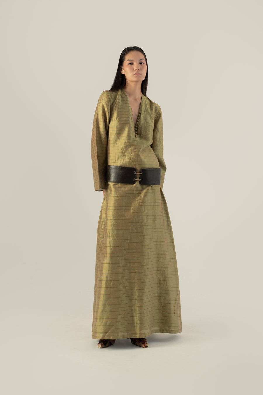 DUNIA STRIPPED DRESS