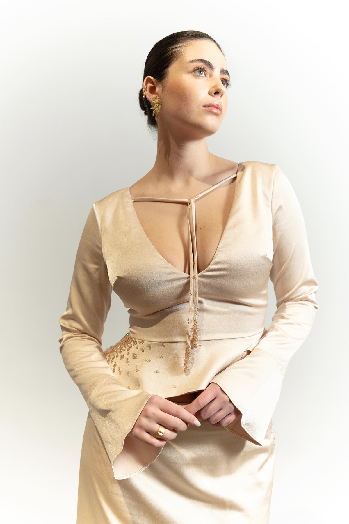 The Farah Peplum Top